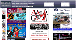 Desktop Screenshot of dcdancenet.com